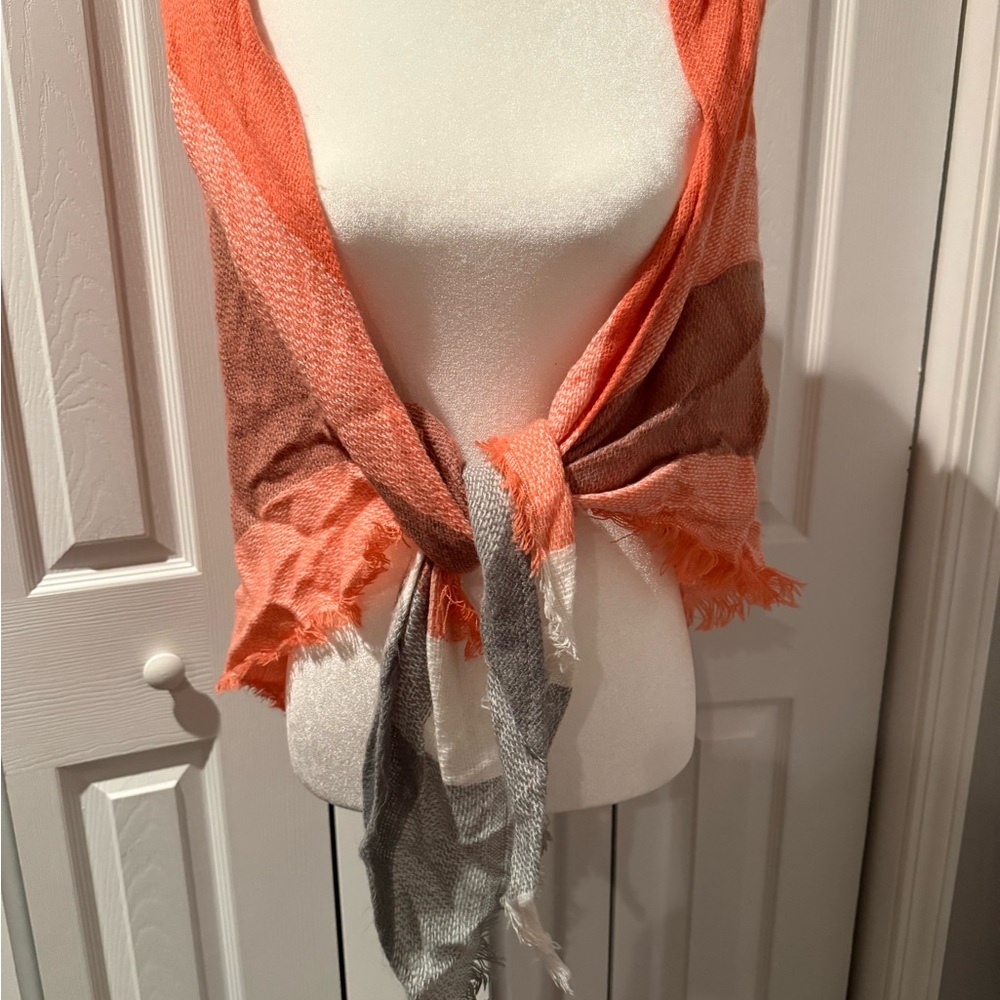 Colorful Fringe Scarf